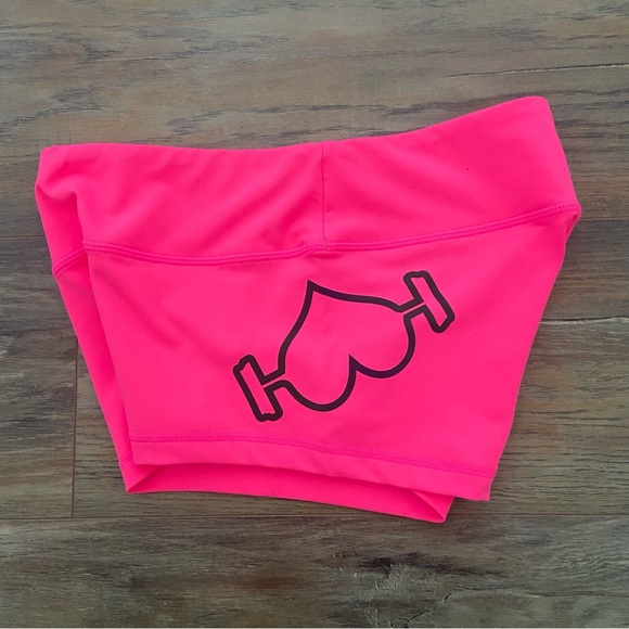 Wodbottom CrossFit Pink Athletic Shorts - Picture 4 of 8